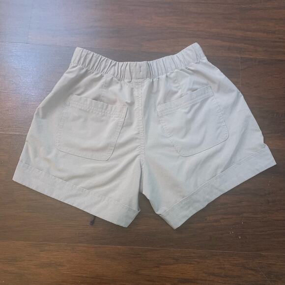 Athleta light gray striped shorts size XXS - Picture 3 of 9